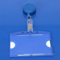 Retractable badge holder pull reel para tarjeta de identificación titular productos calientes